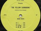 The BEATLES Yellow Submarine 1969 US Promo Only RADIO SPOTS LP Apple Films
