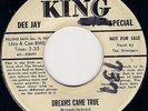 RARE DOO-WOP THE STRANGERS Dreams came true KING DEMO LISTEN