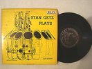 VERY RARE 10 INCH JAZZ STAN GETZ PLAYS NORMAN GANTZ BLACK CLEF LABEL MGC 137
