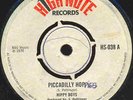 HIPPY BOYS  PICCADILLY HOP  UK ORIG  MASSIVE BOSS REGGAE INSTRUMENTAL SELECTION