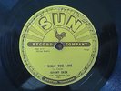 78 rpm - JOHNNY CASH - I Walk The Line/Get Rhythm - SUN 241