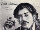 FRANK CHRISTIAN - Somebody's Got To Do It - SIGNED Folk LP
