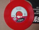 rare sp Johnny Hallyday juke-box  vogue 45-741 vynil rouge