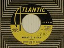 Ray Charles (special dj only-yellow label) 45 WHAT'D I SAY pt.1 / pt.2  VG toVG+