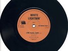 WHITE LIGHTNIN'  - long black train - 45t RARE TEDDY BOY ITEM