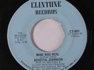 rare Crossover Soul 45 ROZETTA JOHNSON mine was real CLINTONE Hear