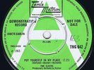 THE ELGINS Put Yourself In My Place UK 45 1965 Demo