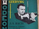 HENRYK SZERYNG Odeon LP Box Set Bach Violin Sonatas & Partitas ODX 122 123 124