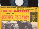sp Johnny Hallyday l'or de Mackenna pochette en état EX+