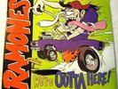 RAMONES - WE'RE OUTTA HERE - RARE PICTURE DISC EMILY THE STRANGE