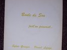 BOULE DE SON Just' en Passant  PROG FOLK  Private Quebec LP