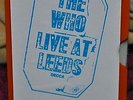 THE WHO RARE SEALED CASSETTE LIVE AT LEEDS 1970 USA 1ST PRESS DECCA OUT OF PRINT
