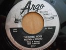 PAUL GAYTON Gayten Be My Baby / The Music Goes Round & Round 45 Argo 5257