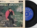 EDEN KANE RARE UK TOP NEAR MINT EP MONO WELL I ASK YOU picture sleeve decca 1961