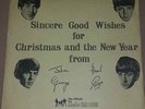 BEATLES FAN CLUB - BEATLES' CHRISTMAS RECORD - FLEXI DISC W/ NEWSLETTER