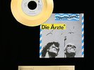 Goldene Schallplatte Die Ärzte WESTERLAND Original Vinyl in USA 24ct vergoldet