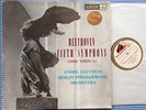 ANDRE CLUYTENS  Beethoven No.5  ORIG white/gold ASD 267 UK-1958 PROMO-LP NM-
