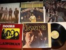 7x The DOORS LP:s/t,Strange Days,Morrison Hotel,L.A. Woman,Waiting for the Sun +