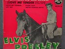 EP ELVIS PRESLEY BOF love me tender  le cavalier