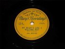 Jim Reeves 78 rpm Record My Hearts Like a Welcome Mat Macy's Recording Houston