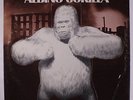 ALBINO GORILLA: Detroit 1984 LP (pink label, custom die-cut cover, close to M-,