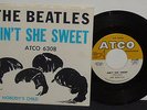 BEATLES 1964 PICTURE SLEEVE & 45 AIN'T SHE SWEET / NOBODY'S CHILD NM/VG+ NR