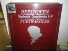 BEETHOVEN Symphonies 1-9 FURTWANGLER 6LP BOX HIS MASTER'S VOICE