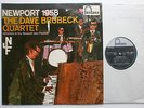 Dave Brubeck Quartet - Newport 1958. 1959 UK Fontana Mono LP *N/Mint*