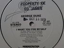 GEORGE DUKE I WANT YOU FOR MYSELF PROMO 12