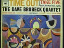 DAVE BRUBECK QUARTET time out LP VG+ CS 8192 Vinyl 1965 TAS Record