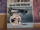 HOME STUDY FLIGHT INSTRUCTION - 3 LP W/ DIAGRAMS