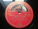 England UK HMV Gramophone (3) 78 RPM DB 3112-4 Bruno Walter Mozart D Major