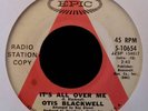 Just Keep It Up/ Its All Over Me : 45 RPM:Otis Blackwell-Epic DJpromo NSoul VG++