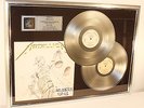 Metallica, ... And Justice For All, Platin Record, Schallplatte, Award, gold