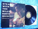 STEAMIN' WITH THE MILES DAVIS QUINTET LP ORIG DEEP GROOVE BERGENFIELD RVG