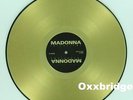 MADONNA Rare Interviews LP GOLD GLITTER Vinyl Import Golden Britain UK