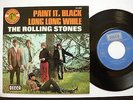 THE ROLLING STONES - PAINT IT BLACK - RARE FRENCH PS 45 - Golden Hitparade NM