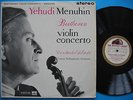 HMV Gold ASD 377 Beethoven Violin Con. Menuhin Silvestri NM