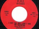 JOE VALENTINE - I LOST THE ONLY LOVE I HAD - VAL - NORTHERN SOUL