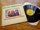 ??????? ISRAEL VIBRATION UNCONQUERED PEOPLE TUFF GONG REGGAE LP OG JAMAICA PRESS