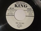 Mac Curtis 45 Rockabilly What You Want King DJ cool guitar break awesome LISTEN