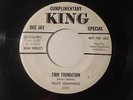 Teddy Humphries 45 King DJ Mod R&B Popcorn Firm Foundation must have LISTEN