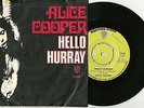 ALICE COOPER  Hello Hurray  Generation  Turkish Edition Hand Made Drawed PS 7