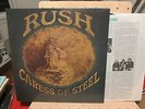 Rush Caress of Steel beaut white/blue label promo on Mercury NM