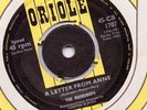 Raindrops Paintin' the town with teardrops Oriole CB 1707 EX-