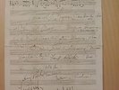 MUSIC MANUSCRIPT SIGNED BY MEMBERS OF 