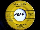 EDDIE HOPE 'A FOOL NO MORE' USA MARLIN MONSTER 1956 BLUES BOP ROCKABILLY VG++