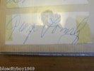 AUTOGRAPH BOOK WITH 45 SIGNATURES GEORGE FORMBY REGINALD DIXON & MORE
