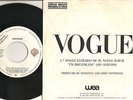 MADONNA SINGLE VOGUE SPANISH UNIQUE *P*R*O*M*O* COVER