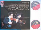 Emi Digital Brahms Sonatas Violin Piano Perlman Ashkenazy 2lp NM